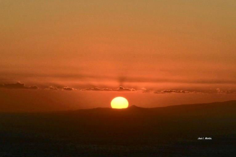 Luz del atardecer