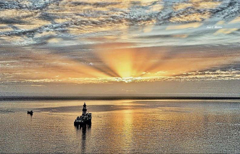 Luz del atardecer